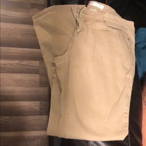 Bootcut khakis